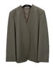 Blazer Coat For Women Long Sleeves Solid Color Irregular Casual Office Lady Clothing Sumemr 2DA5300