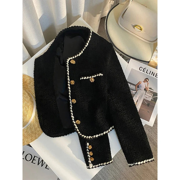 Women's Tweed Cropped Blazer