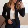 Spring Women Blazer Jacket Female Long Sleeve Thin Coat Open Stitch Blazer OL Womens Basic Jackets and Coats Femme Tops