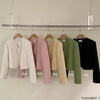 Women's 5 Colors Autumn Chic Korea Design Short High Street Cute Elegant Office Button Notched Blazer