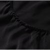 Women's Satin Maxi Dress, Sleeveless Asymmetric Halter Neck with Long Scarf Tie, Open Back and Side Slit