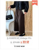 Women's Gray Striped Blazer with Notched Lapels and a Gathered Waist