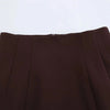 Women's KONDALA Chic Casual Solid Suit Pockets Button Blazer Straight Loose Pants Zipper Skirt Autumn Winter Sets