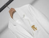 Women's Suit Casual Office Formal Blazer Embroidery White Blazer Single Breasted High Quality