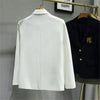 Women's Suit Casual Office Formal Blazer Embroidery White Blazer Single Breasted High Quality
