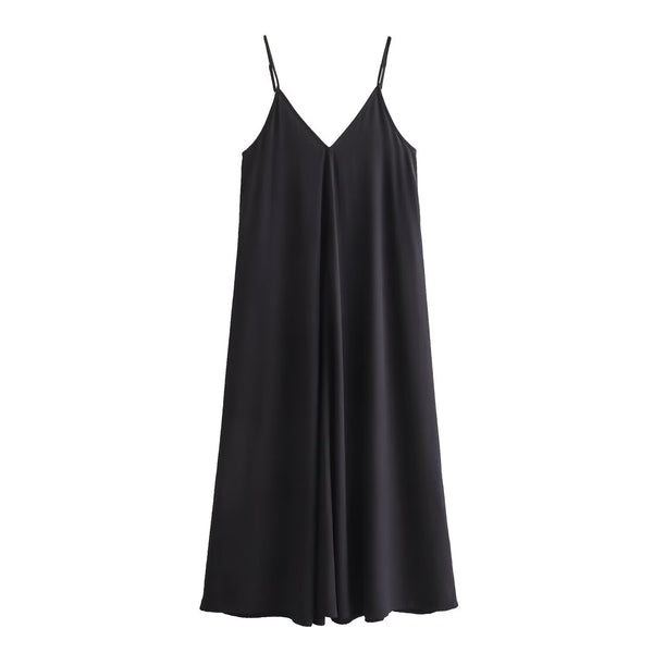 MUJER Black Slip Long Dresses for Women Red Draped Summer Dress Woman Sexy Backless Maxi Women Summer Beach Dresses