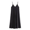 MUJER Black Slip Long Dresses for Women Red Draped Summer Dress Woman Sexy Backless Maxi Women Summer Beach Dresses