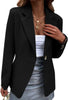 Women's Long-Sleeve Blazer with a Single-Button Front in Seven Colors