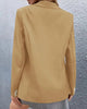 Women's Long-Sleeve Blazer with a Single-Button Front in Seven Colors