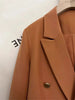 Women's Cropped Double-Breasted Blazer in Six Colors