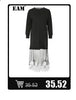 Women's Black Blazer with Sheer Mesh Panels and Long Sleeves