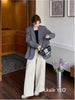 Women's Blazer Jacket with a Relaxed Fit and Long Sleeves in Black or Gray