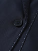 Women's Double-Breasted Blazer Jacket with Notched Lapels for Autumn