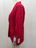 Women's Single-Button Blazer with a Turn-Down Collar and Spliced Detail in Five Colors
