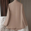 Women's Oversized Button-Up Blazer with a Relaxed Fit
