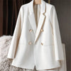 Women's Oversized Button-Up Blazer with a Relaxed Fit