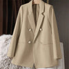 Women's Oversized Button-Up Blazer with a Relaxed Fit