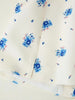 Women's Loose-Fit Floral Blazer with a Tie-Waist Sash and Front Pockets for Spring and Autumn