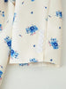 Women's Loose-Fit Floral Blazer with a Tie-Waist Sash and Front Pockets for Spring and Autumn