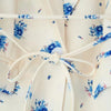 Women's Loose-Fit Floral Blazer with a Tie-Waist Sash and Front Pockets for Spring and Autumn