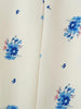 Women's Loose-Fit Floral Blazer with a Tie-Waist Sash and Front Pockets for Spring and Autumn