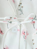 Women's Loose-Fit Floral Blazer with a Tie-Waist Sash and Front Pockets for Spring and Autumn