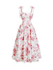 Women's Print Spaghetti Strap Summer Dress Casual A-Line
