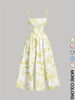 Women's Print Spaghetti Strap Summer Dress Casual A-Line