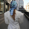 Women's Waist-Cinched V-Neck Blazer with Long Sleeves in Black Blue or White