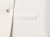 Women's Cropped Blazer with Long Sleeves and a Front-Button Closure