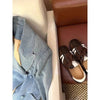Women's Blue Denim Blazer with a Relaxed Fit and Long Sleeves