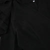 Women's Black Blazer with Gold Buttons and a Tailored Front