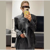 Women's Plaid Blazer