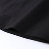 Women's Double-Breasted Stand-Collar Blazer with Long Sleeves in Black or White