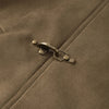 Women's Short Blazer with Shoulder Pads and Patchwork Detail