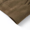 Women's Short Blazer with Shoulder Pads and Patchwork Detail