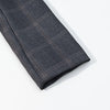 Women's Plaid Blazer with a Stand Collar and Single-Button Front in Four Colors
