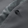 Women's Short Sleeve Blazer, Slim Fit V-Neck Wrap Front with Single-Button Closure for Office Wear