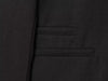 Women's Stand Collar Blazer, Long Sleeve Single-Breasted Button Jacket with Pockets for Spring and Fall