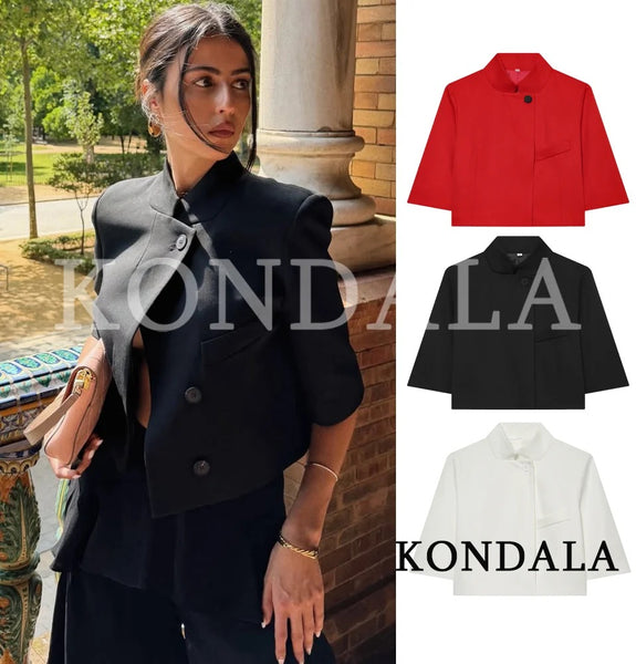Women's Short-Sleeve Blazer