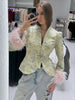 Women's Printed Blazer