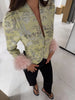Women's Printed Blazer