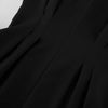 Women's V-Neck Single-Breasted Blazer with a Cinched Waist in Black or White