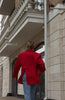 Women's Oversized Single-Button Blazer with Notched Lapels in Four Colors