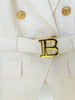 Women's Blazer with Double-Breasted Design