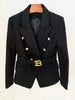 Women's Blazer with Double-Breasted Design