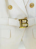 Women's Blazer with Double-Breasted Design