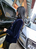 Women's Slim-Fit Velvet Blazer with a Double-Breasted Front and Three Color Options