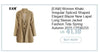 Women's Black Open-Back Blazer with Lapels and Long Sleeves