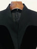 Women's Slim-Fit Velvet Blazer with Shaped Front Seams